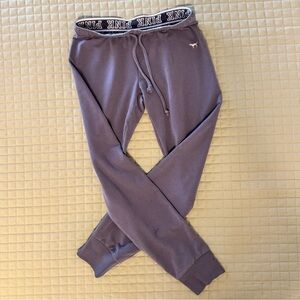 PINK Victoria's Secret Jogger Lounge Sweat Pants Dog Logo Trending